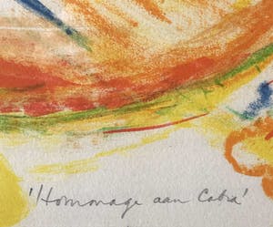 Paul de Lussanet - ‘ Hommage aan CoBrA’ kopen? Bied vanaf 125!