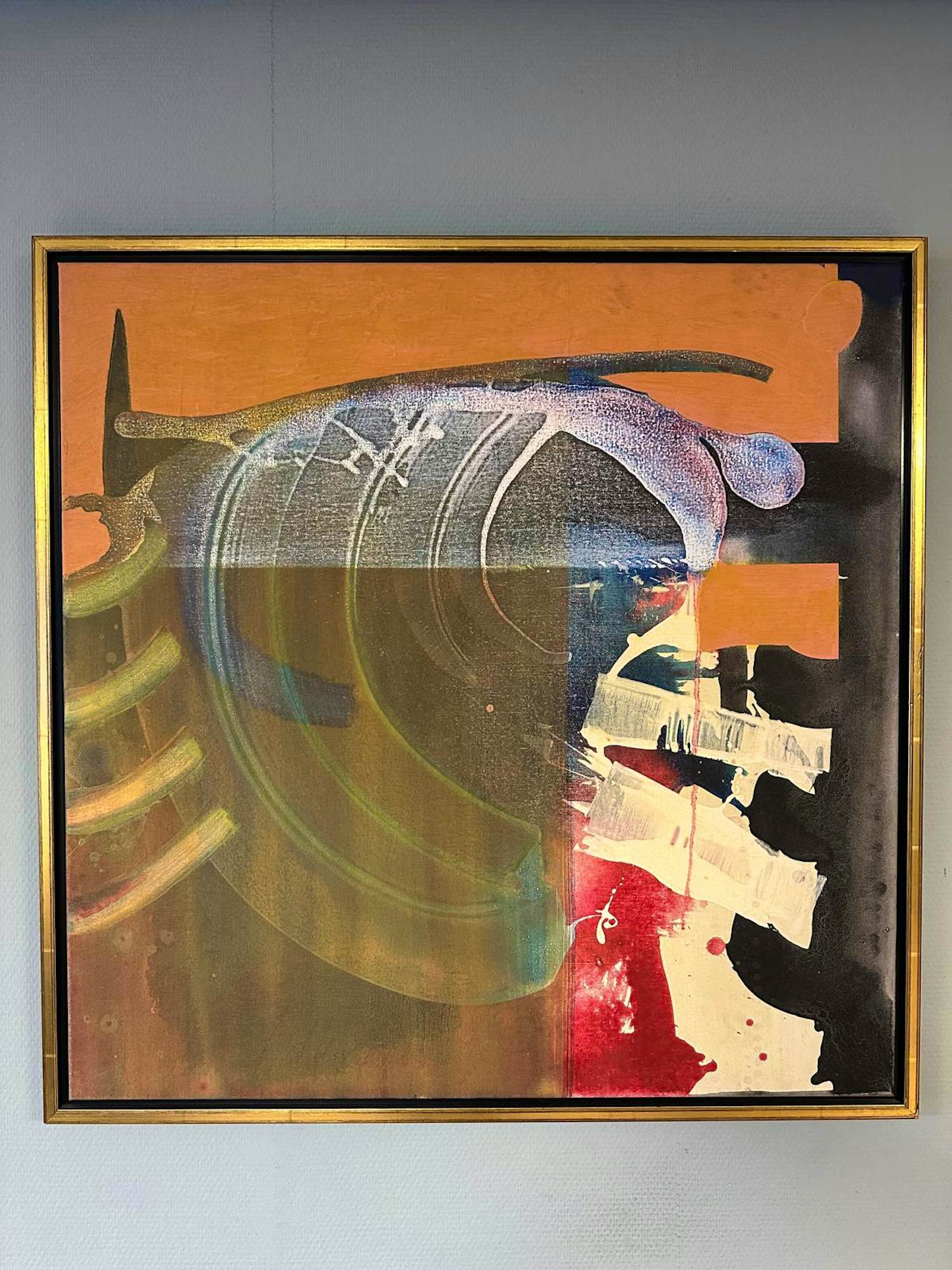 Douwe Idema - Douwe Idema Abstract Werk 2 van 6 kopen? Bied vanaf 250!