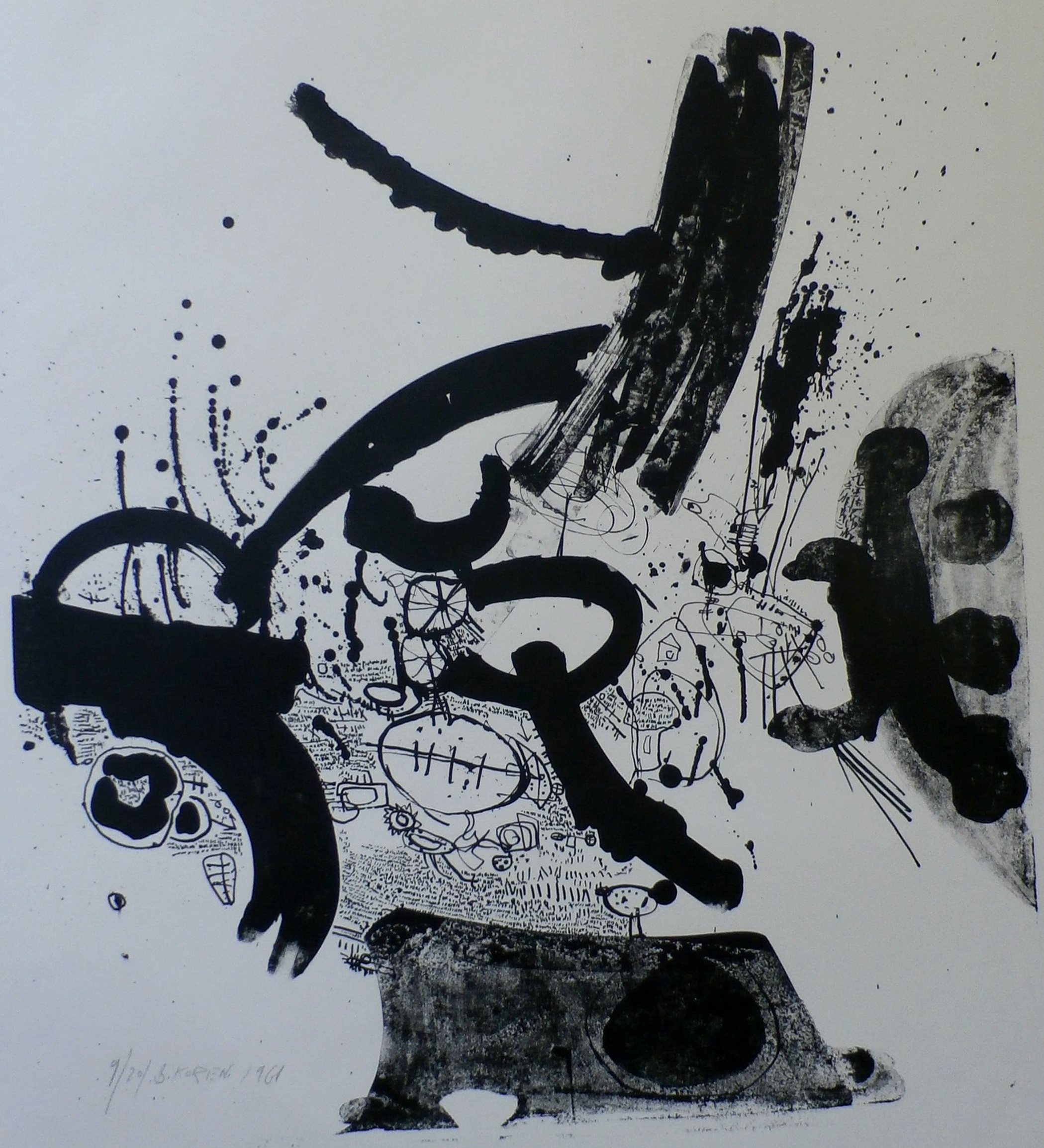 Shlomo Koren - Litho  verkocht voor € 35!