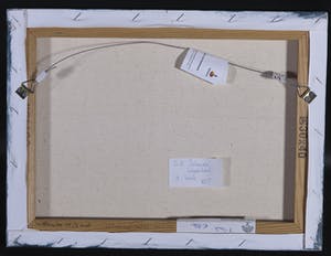 Jolande Weekhout - Olieverf op doek, Drieluik abstract landschap kopen? Bied vanaf 1!