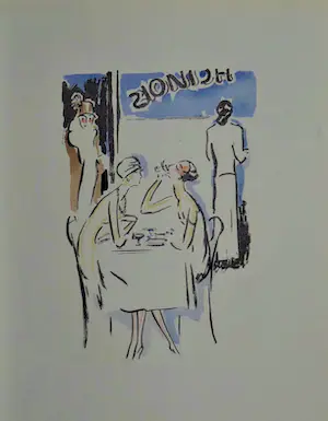 Kees van Dongen - Pochoir uit La Garconne 1925 kopen? Bied vanaf 225!
