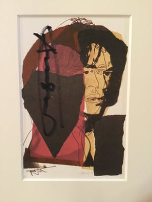 Andy Warhol - Mick Jagger kopen? Bied vanaf 400!