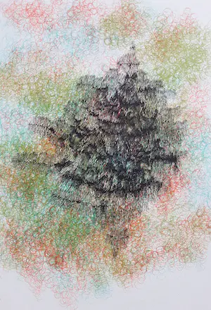 AcheterYoshiko Noma - Sous les Arbres, litho? Enchérissez de 75!