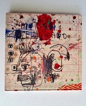 Rik van Iersel - Litho in lijst en Boek "Between seeing and saying" - Nieuwstaat kopen? Bied vanaf 33!