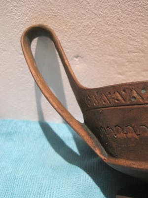 Brons (Onbekend) - Bronzen kylix. kopen? Bied vanaf 35!