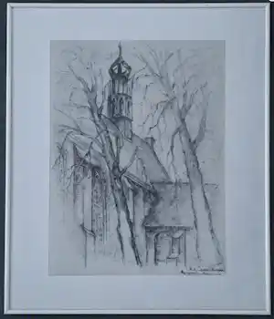 AcheterBob Denneboom - Ruïne kerk van Bergen (NH)? Enchérissez de 75!