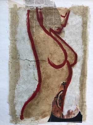 Casper Faassen - Staand naakt groot I kopen? Bied vanaf 200!