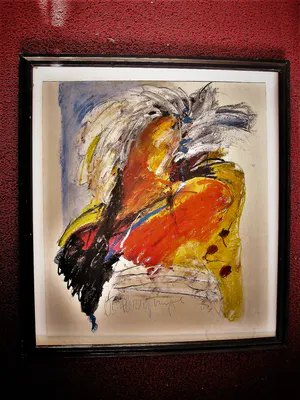 O.C. Hooymeijer - Winnaar gerrit Bennerprijs gmd. techniek (olieverf/Pastel e.a.) "Indian portret" kopen? Bied vanaf 94!