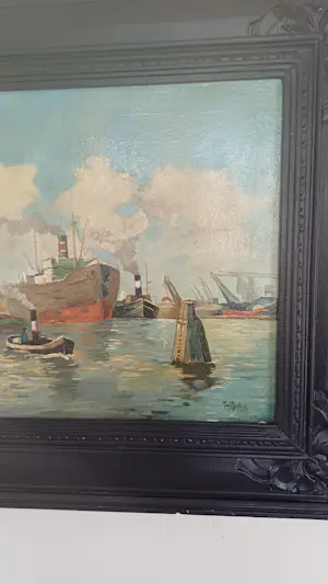 Piet in 't Hout - Havengezicht kopen? Bied vanaf 75!