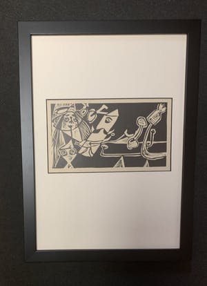 Corneille - Zeldzaam - Twee linoleumsneden uit 1949 Déesse Poisson + La Belle d'une journée kopen? Bied vanaf 700!