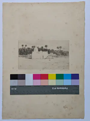 Philip Zilcken - 1910 - Marabout de Sidi-Zarzour (Biskra) kopen? Bied vanaf 25!