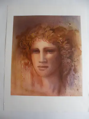 Jean-Paul Cleren - Litho ,Titel. Een gezicht in veiligheid. kopen? Bied vanaf 25!