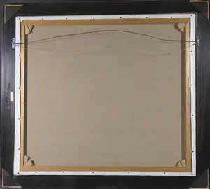 Toon Tieland - Olieverf op doek, De roze hoeve (Vlaanderen) - Ingelijst kopen? Bied vanaf 2800!