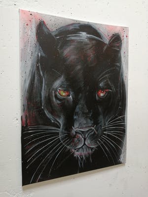 Niet of onleesbaar gesigneerd - Zwarte Panter kopen? Bied vanaf 1!