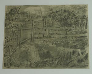 Hubert Bekman - Ingelijste tekening, Schapen - ingelijst – 1945 kopen? Bied vanaf 25!