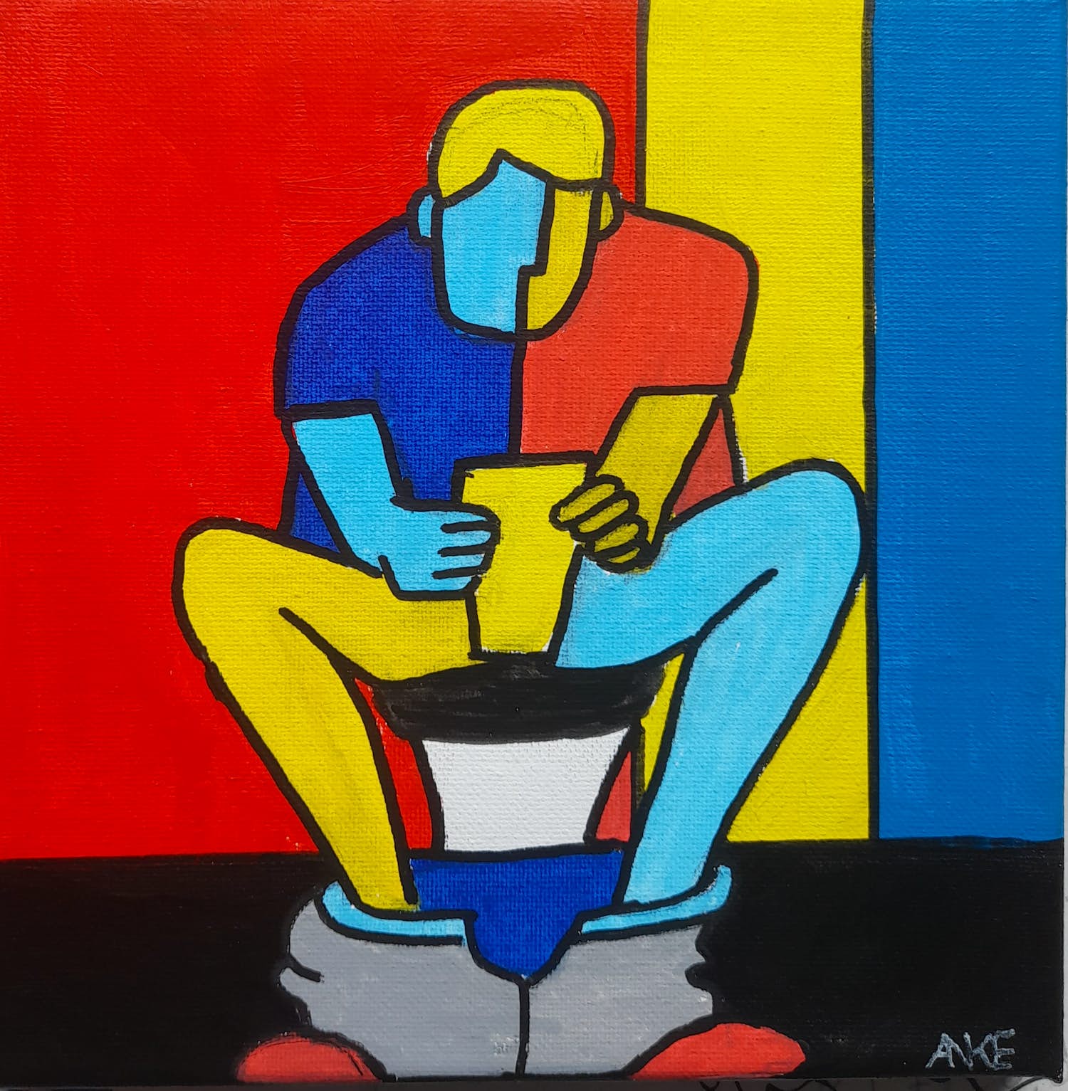 Anke Peddemors - WC abstract 4 kopen? Bied vanaf 22!