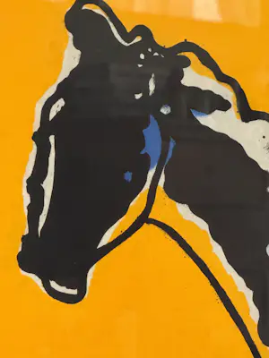 AcheterHerman Brood - Hop Paardje Hop of Ruiter te Paard? Enchérissez de 375!