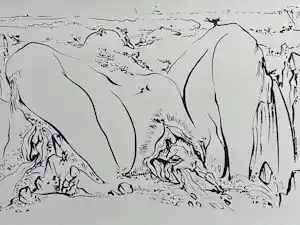 Andre Masson - LANDSCHAP vendu pour 59€ !