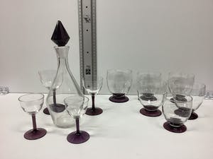 Willem Rozendaal - Logos glazen plus / Narsiskos karaf kopen? Bied vanaf 1!