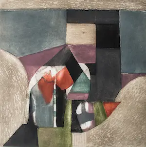 Michele Nedelec - Twee etsen: Rivière en Les quais kopen? Bied vanaf 45!