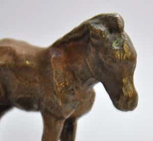 Lambertus Zijl - Bronzen paard verkocht voor € 950!