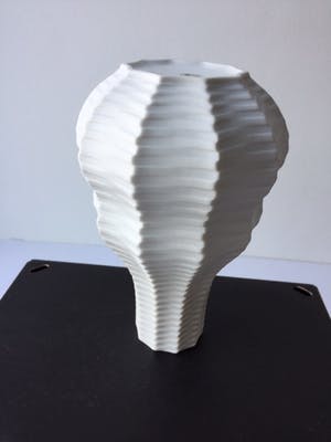 Hutschenreuther - Heinrich Fuchs Archais serie Kalebas vaas wit, biscuit porselein h 20,5 cm kopen? Bied vanaf 125!