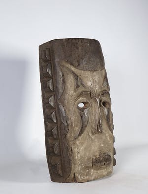 Igbo - Zeldzaam houten masker ter bezwering van de watergod kopen? Bied vanaf 35!