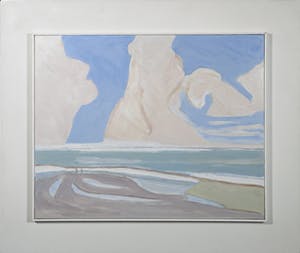 Paul Overhaus - Acryl op doek, Eenzaam - Ingelijst kopen? Bied vanaf 100!