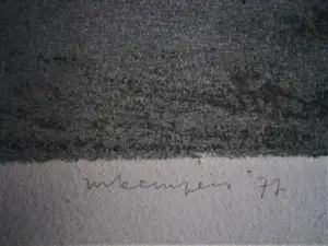 Mart Kempers - Fraai, ingetogen Litho "fruit op witte schaal" kleine oplage (60) - gesigneerd kopen? Bied vanaf 43!