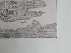 Dirk Breed - 'Tekening III' | Polderlandschap kopen? Bied vanaf 100!