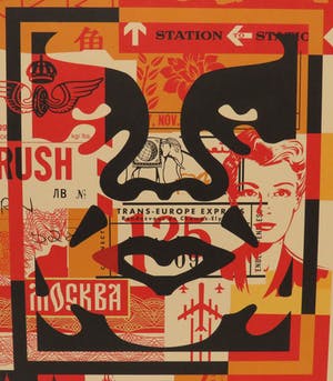 Shepard Fairey - OBEY FACE COLLAGE kopen? Bied vanaf 1!