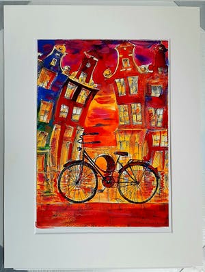 Elena Polyakova - Kleurige Amsterdam kopen? Bied vanaf 45!