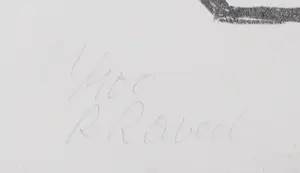 Roger Raveel - Litho, Witte ruimte van een kamer met doorkijk kopen? Bied vanaf 800!