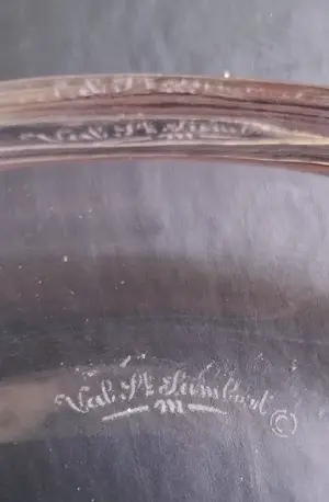 Val-Saint-Lambert - Schaal met deksel in de vorm van een schildpad kopen? Bied vanaf 15!