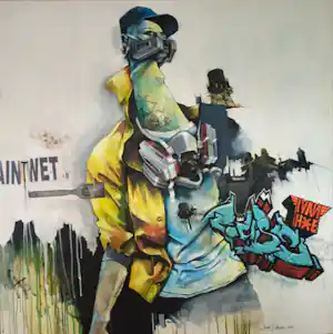 Joram Roukes - Paint Wet vendu pour 895€ !