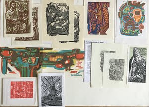 Jan Battermann - 58 st. kleingrafiek: Gravures, houtgravures en lino's kopen? Bied vanaf 55!