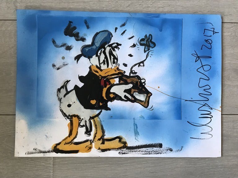 Peter Klashorst - Peter Klashorst -serie Dagobert Duck  kopen? Bied vanaf 1!