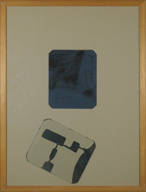 Kees Touw - Krijttekening achter spiegel, Willemsdok - Ingelijst kopen? Bied vanaf 1!