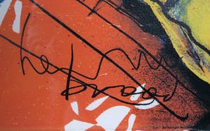 Herman Brood - Zeefdruk, Great Balls of Fire, Ingelijst (Groot) kopen? Bied vanaf 250!