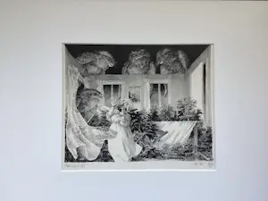 Peter Vos - “Young Lady in White” kopen? Bied vanaf 200!