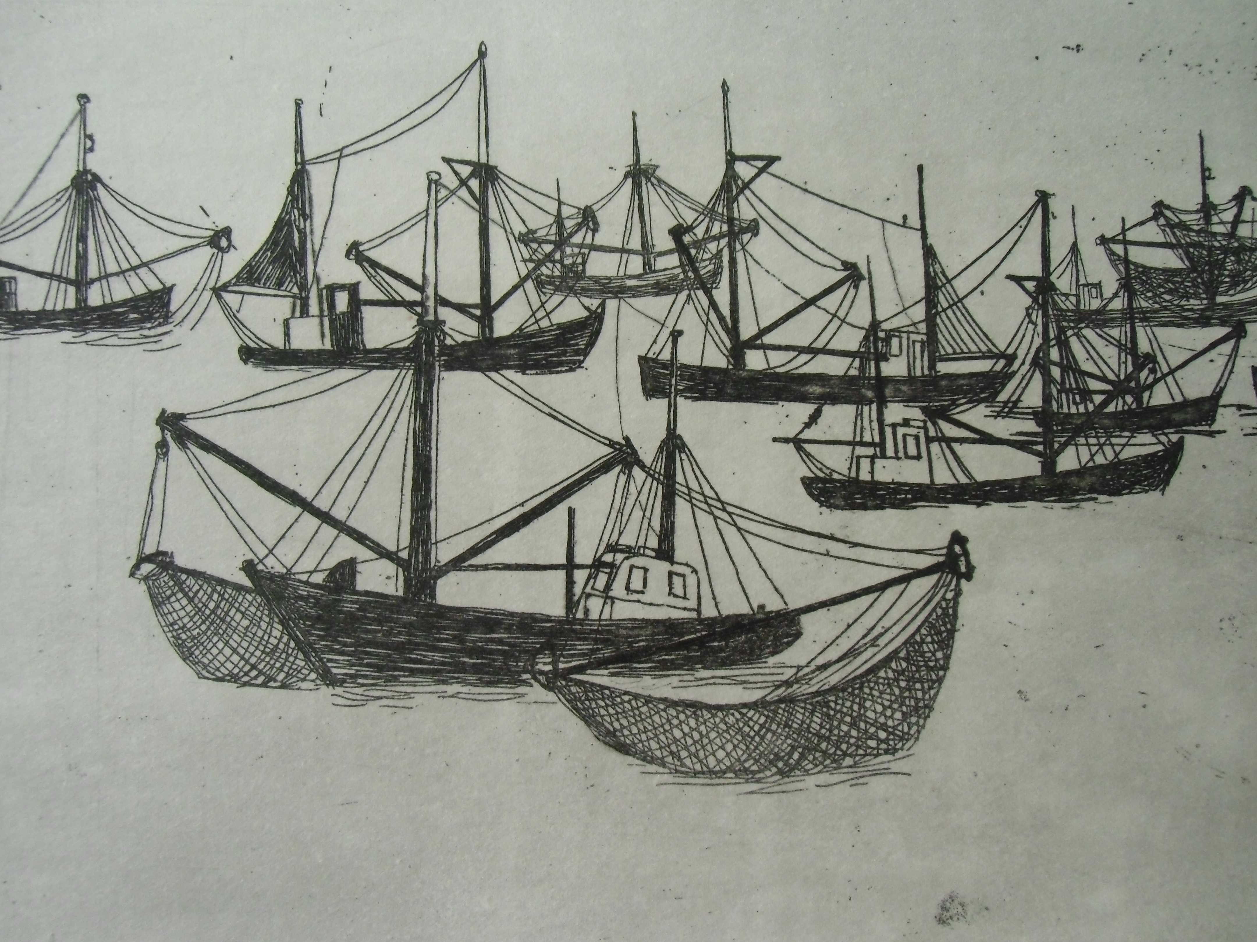 Jos van den Berg - GARNALENVISSERS /// ETS VAN JOS VAN DEN BERG kopen? Bied vanaf 50!