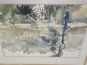 Hen Euverman - Boslandschap kopen? Bied vanaf 20!