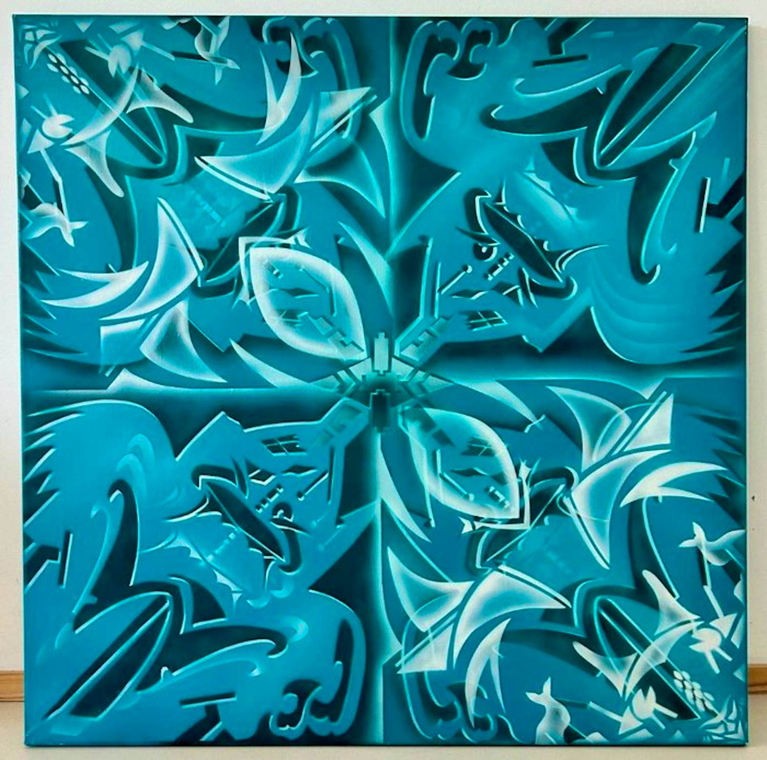 Hugo Kaagman - Canvas doek - Electric Centre kopen? Bied vanaf 250!