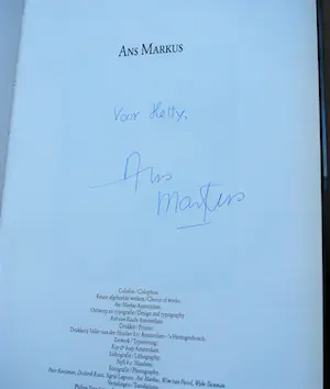 Ans Markus - 2 boeken: 1x gesigneerd & 1x het monumentale >Tot op de huid< kopen? Bied vanaf 50!