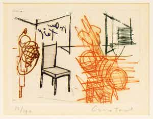 Constant - De stoel (The Chair), 1971 verkocht voor € 100!