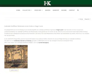 Lodewijk Schelfhout - Landschap met boer in Fontenay, inkttekening (netjes ingelijst) kopen? Bied vanaf 250!