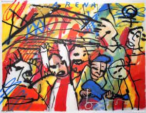 Herman Brood - Arena verkocht voor € 250!