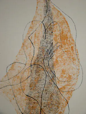 Henri Laurens - Personage - 1951 - Originele lithografie - Mourlot - Met monogram kopen? Bied vanaf 100!