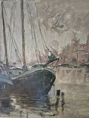 Toni Elster - 2 Schiffe am Anleger kopen? Bied vanaf 200!