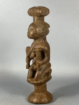 Yoruba - 210123 - African Yoruba statue - Nigeria kopen? Bied vanaf 35!